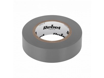 Izolačná páska REBEL (0,13 mm x 19 mm x 20 yd) sivá