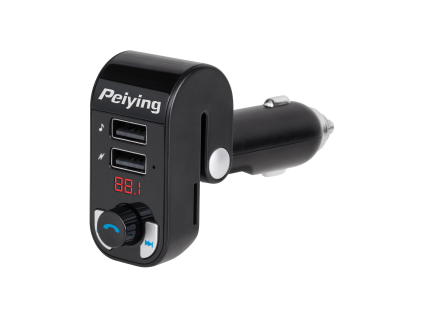 FM transmitter do auta s Bluetooth, 2x USB a handsfree L-URZ0466