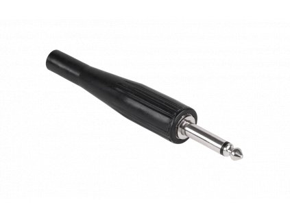 Jack konektor 6,3mm mono čierny WTY0030A