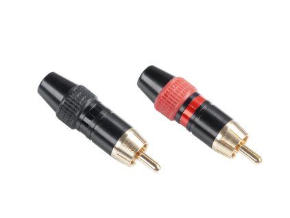 RCA konektor kovový HD-290 L-WTY0062