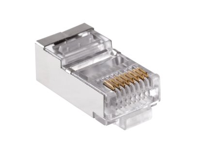 RJ45 konektor 8P 8C + OBRAZOVKA