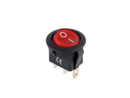 12 V kolískový vypínač L-PRK0018B