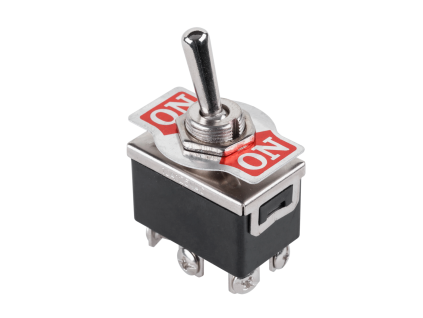 Páčkový prepínač KN3(C)-202 ON-ON DPDT 6 pin L-PRK0031-2