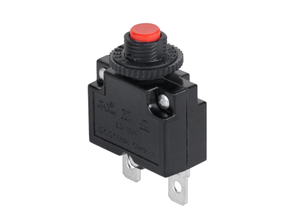 Tlačidlový spínač reset 230 V 10 A L-PRK0089