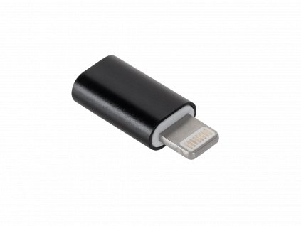 Redukcia Micro USB - Lightning M-Life čierny