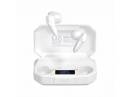 bezprzewodowe sluchawki douszne z power bankiem kruger matz m6 kolor bialy 19bd3e28d93a41e6823cd8828bf6eae0 f1feaf2a