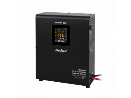 Záložný zdroj 12V POWER-500 závesný 230V 500VA 300W RB-4011