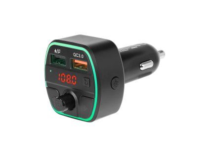 Bluetooth FM transmiter do auta s USB a handsfree Peiying URZ0478
