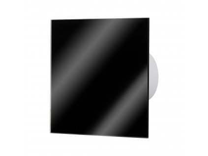 Mriežka na ventilátor - sklenený panel čierny lesk