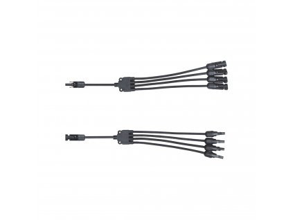 MC4 konektor 4xMC4, typ Y pre fotovoltaické panely PV-13608