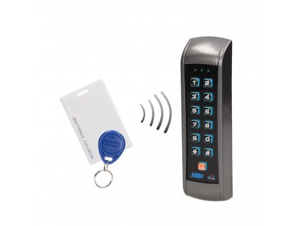 Smart zámok s čítačkou kariet a bezkontaktných štítkov IP55 ZS-803