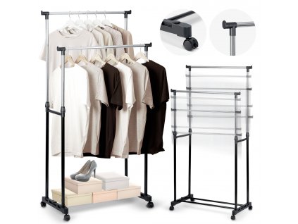 Vešiak na šaty 686100 čierny