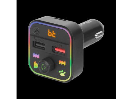 Bluetooth FM transmitter do auta s handsfree a 2x USB L-URZ0479