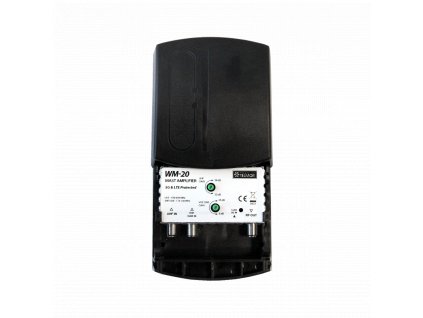 Anténny zosilovač WM-20 UHF VHF DVB-T2 5G PROTECTED Telkom Telmor