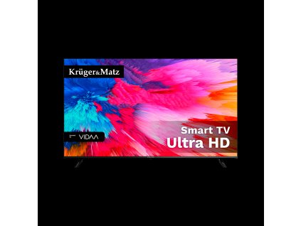 Smart TV Kruger&Matz 55" UHD DVB-T2/S2 H,265 Hevc