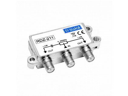 rdz 211 dwukrotny zewnetrzny rozgaleznik rf 5 862 mhz 4 0 db f poziom outdoor telkom telmor d4fc13ceb24847b68e7572934a37573b 9b783bfd