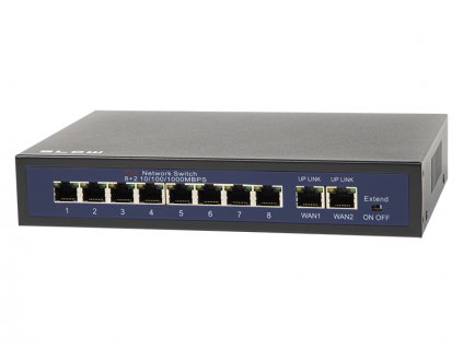 Switch BLOW 8x PoE 100Mb 100W BL-SW10-8P 2UpLink