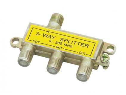 Anténny rozbočovač SAT 3-cestný ALDA