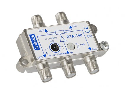 Anténny rozbočovač RTA 140-active 4-output-TELMOR
