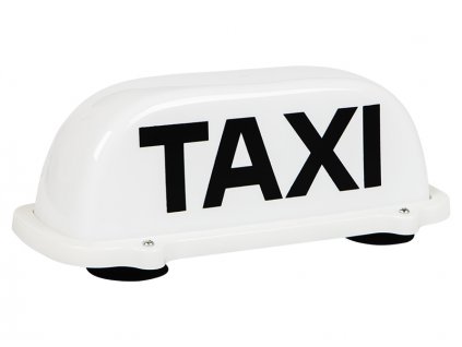 Taxi transparent biely 26-435