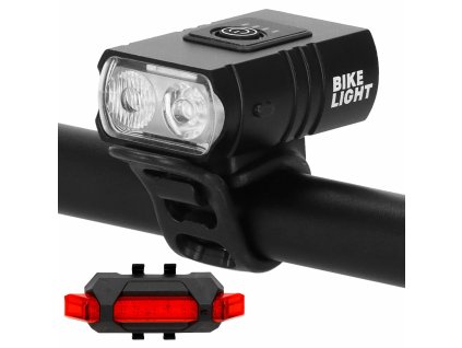 80160 ba0058 lampka rowerowa usb tylne swiatlo rowerowe usb M0