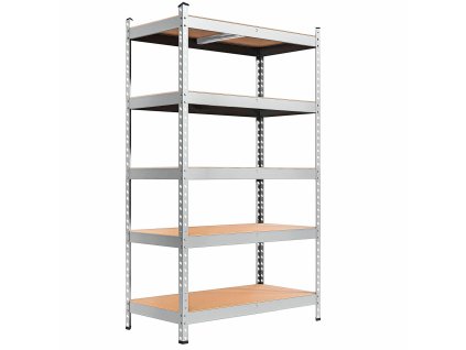 Kovový regál 205X120X45 CM HA5164