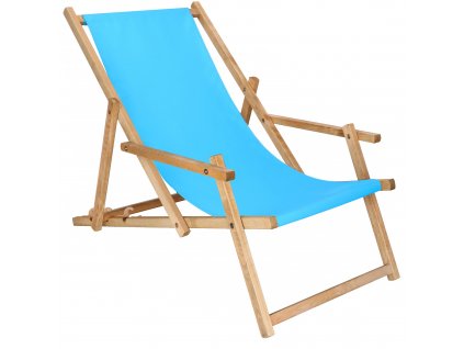 Plážová stolička DC006 modrá
