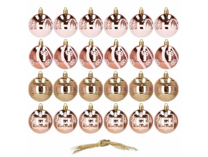 93713 ca0867 bombki choinkowe 6 cm 24 szt M0