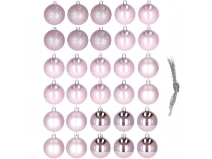 6371 ca0148 bombki choinkowe 5 cm 30 szt M0