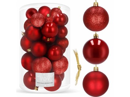 Vianočné gule 30ks CA0179