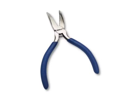 Zahnuté predĺžené precízne štikacie kliešte 130mm 1260M3