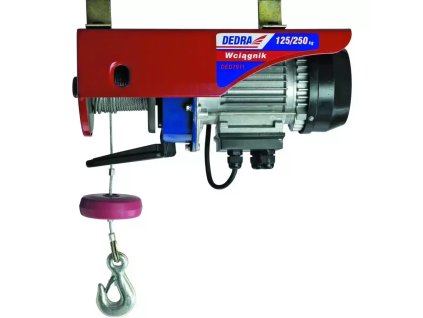 Elektrický navijak 1000W, 500/kg/6m; 250/kg/12m DED7914