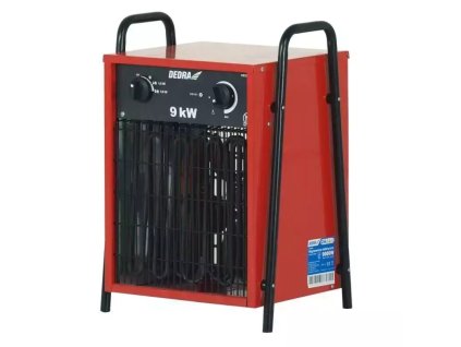 Elektrický ohrievač 9kW DED9924 (Farba Červená)