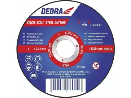 115x2,5x22,2 - rezný kotúč na oceľ F13013