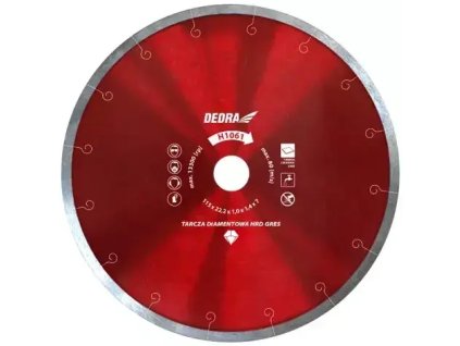 Diamantový kotúč na rezanie tvrdej keramiky 250x25,4mm H1067