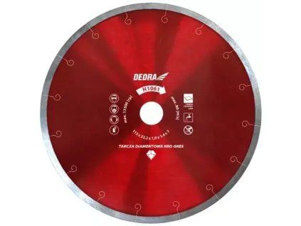 Diamantový kotúč na gres a keramiku 350 mm DEDRA H1069 DED-H1069