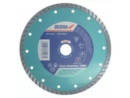 Turbo diamantový rezný kotúč na dlažbu a gres 110 mm DED-H1099