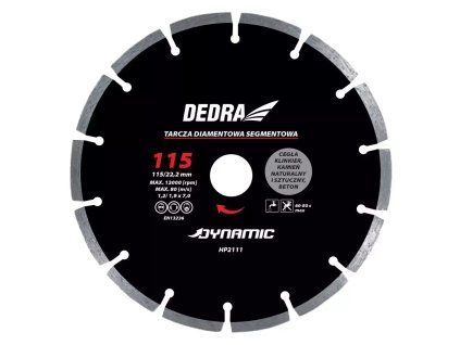 Brusny diamantovy kotuc, 250 mm DED-HP2117E