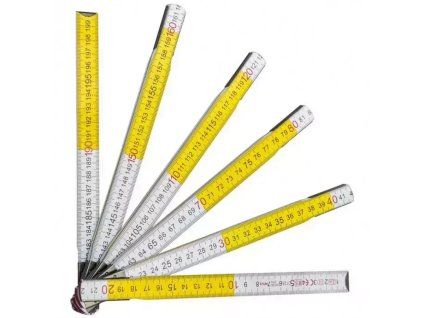 Skladací drevený meter 2 m DED-M6004