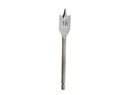 Plochý vrták do dreva 25 × 152 mm HEX DED-WDA25152