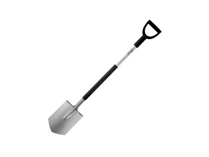 Ostrý rýľ s kovovou násadou 80B003