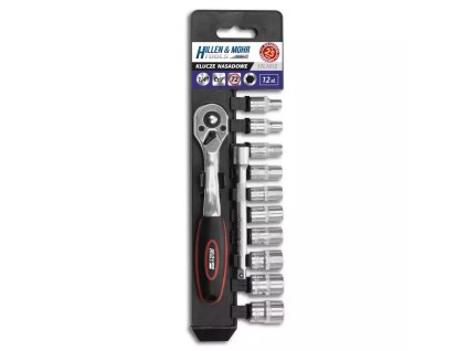 Gola sada 12ks CrV 1/4" 17L1012