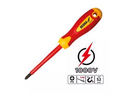 Izolovaný skrutkovač PH3x150mm 06B014