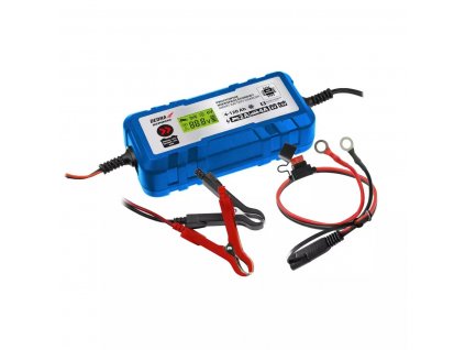 Nabíjačka autobatérií 2A/4A, 6V/12V, 4-120Ah, LCD DEPM010