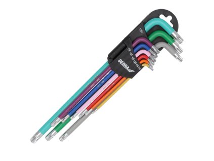 Kľúče TORX extra dlhé farba 06F225