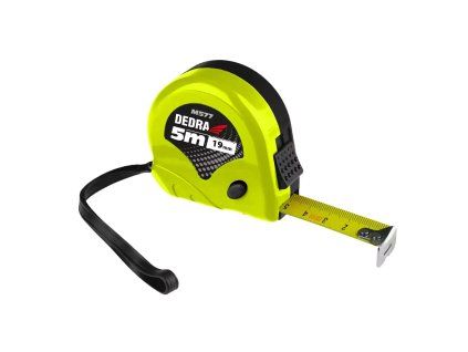 Zvinovací meter 5 m / 19 mm s aretáciou, DEDRA DED-M577