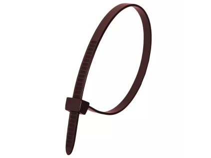 Nylonové káblové pásky hnedej farby 11F48302