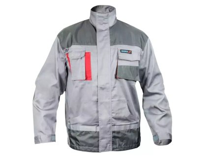 Pracovná bunda LD, šedá, gramáž 190g/m2, 80% polyester 20% bavlna BH3BL-LD