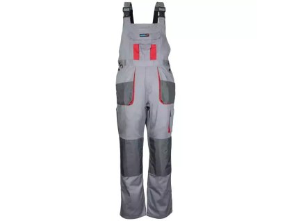 Montérky veľkosť LD, šedá, gramáž 190g/m2, 20% polyester 80% bavlna BH3SO-LD (Farba Šedá, Veľkosť LD / 54)