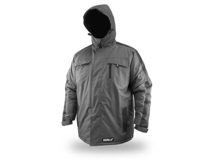 Zimná pracovná bunda s kapucňou, veľkosť S BH71K2-S